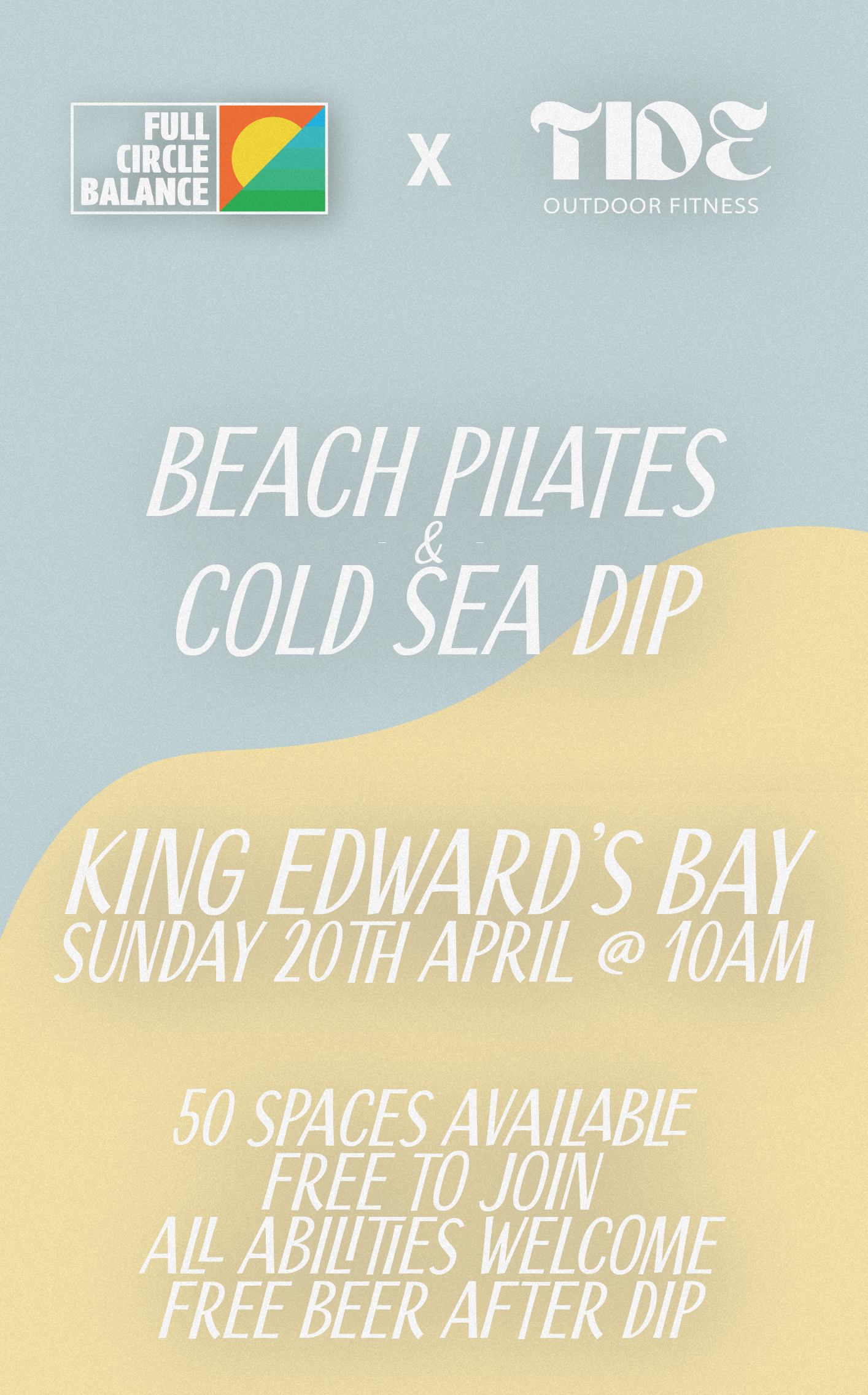 Beach Pilates & Cold Sea Dip